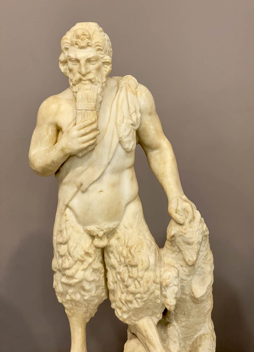 تمثال بان ، متحف هيراكليون الأثري