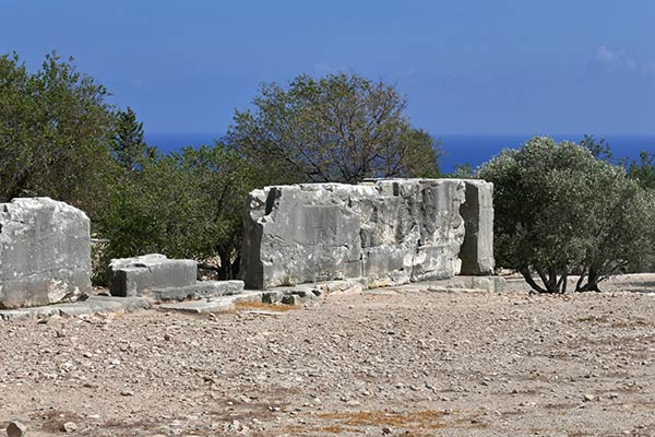 Lieu de naissance du temple de Palaepafos Aphrodite