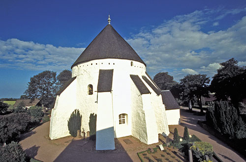 Tempelierskerk van Osterlars, eiland Bornholm