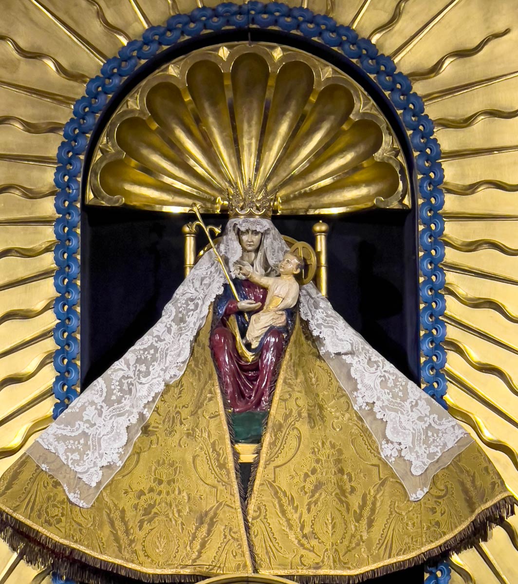 Icône miraculeuse de Marie, sanctuaire de Notre-Dame de Walsingham
