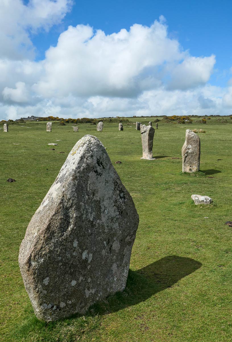 Hurlers stenen ring, Cornwall