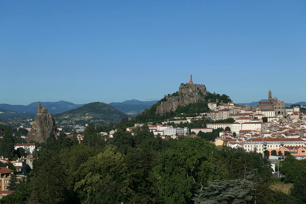 Panorama van Le Puy