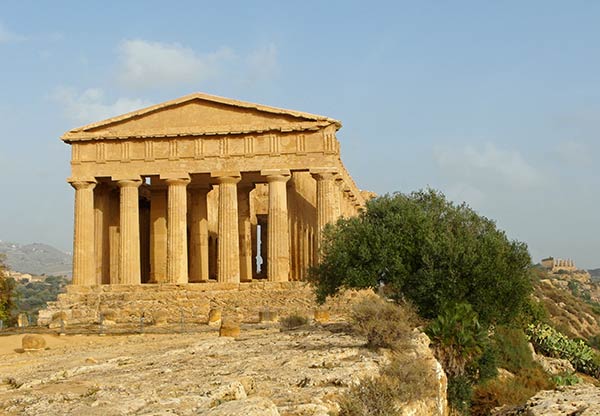 Sisilia agrigento temppeli Concordia