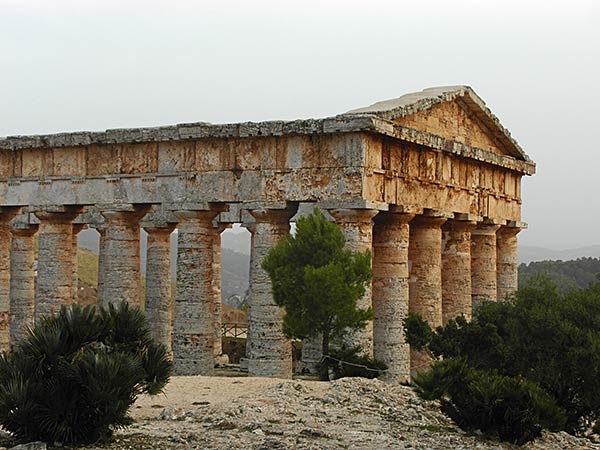 sicilië segesta Dorische tempel