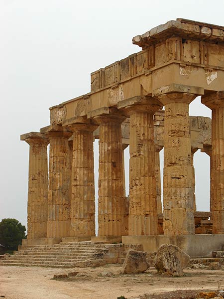 sicília selinunte templo de hera