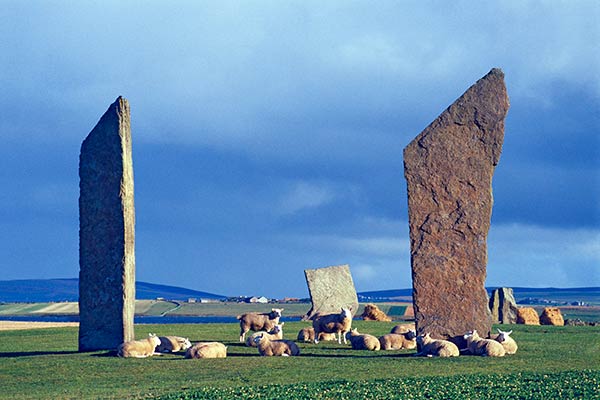 Stones of Stenness Orkney Island, Scotland 