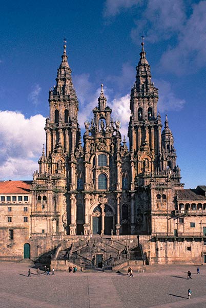 كاتدرائية سانتياغو دي كومبوستيلا ، إسبانيا