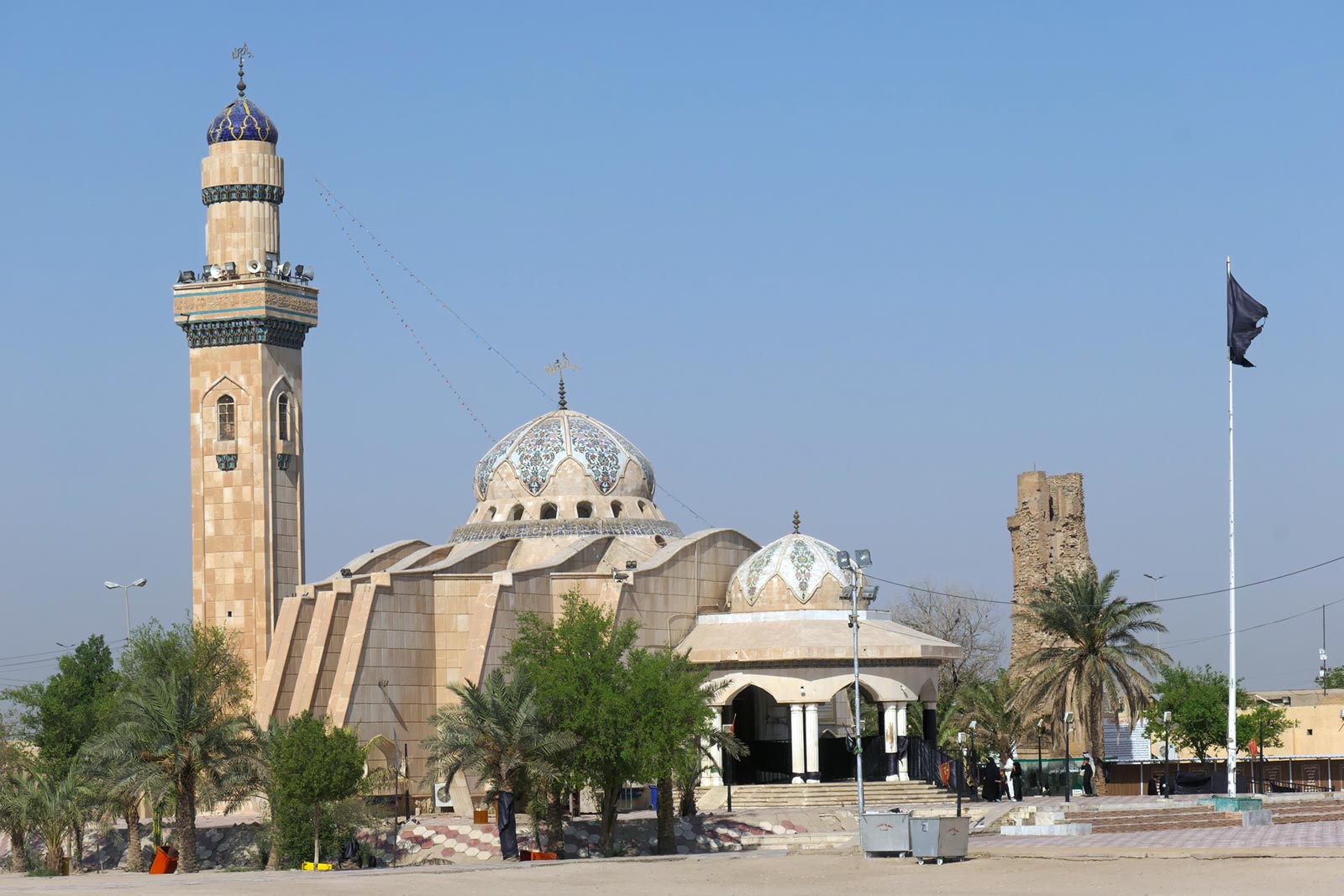 Imam Alis Stegmoské, Basra