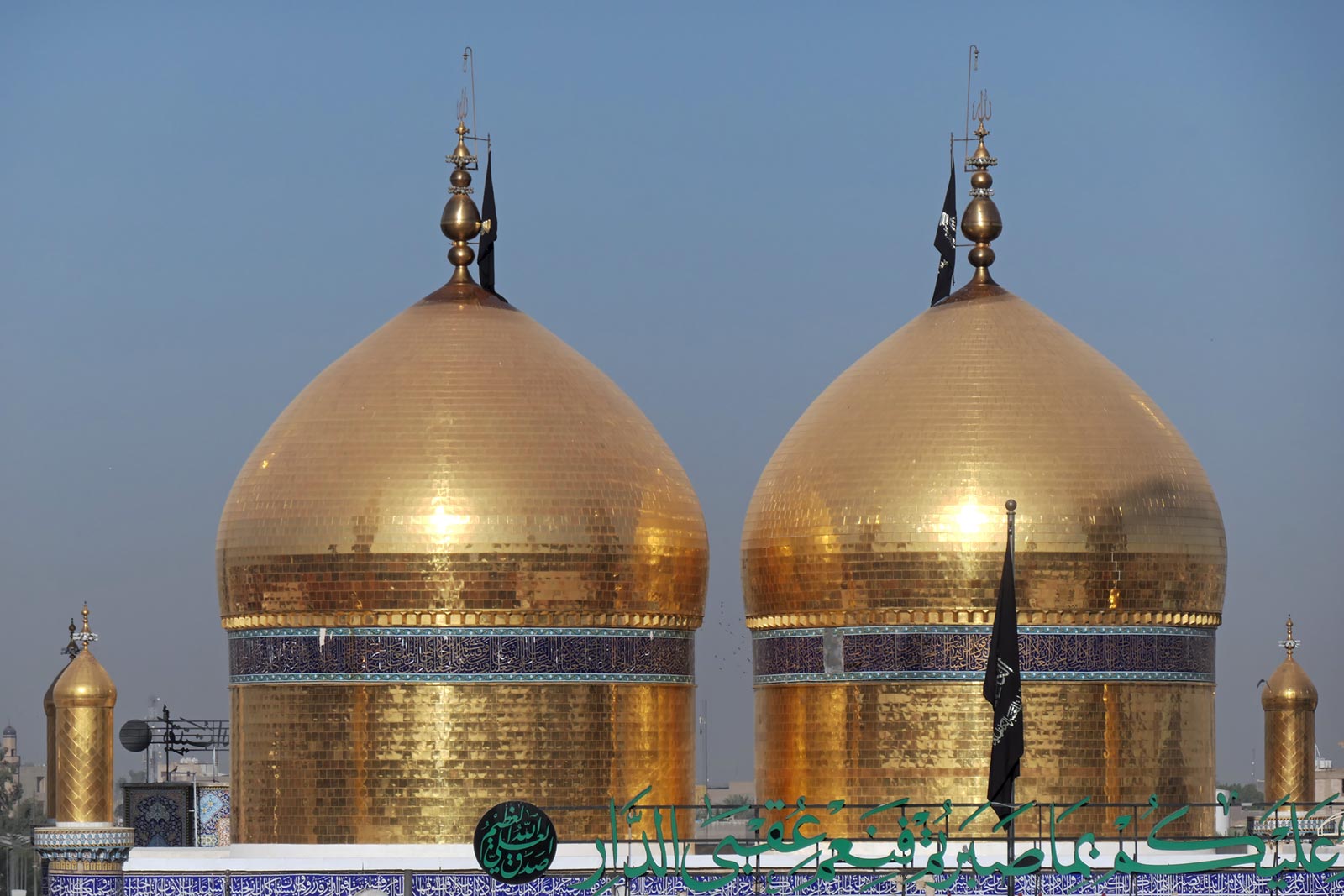 Mausoleum för 7:e Imam Musa Alkadhim och 9:e Imam Muhammad Aljawad, Kadhimiya, Bagdad