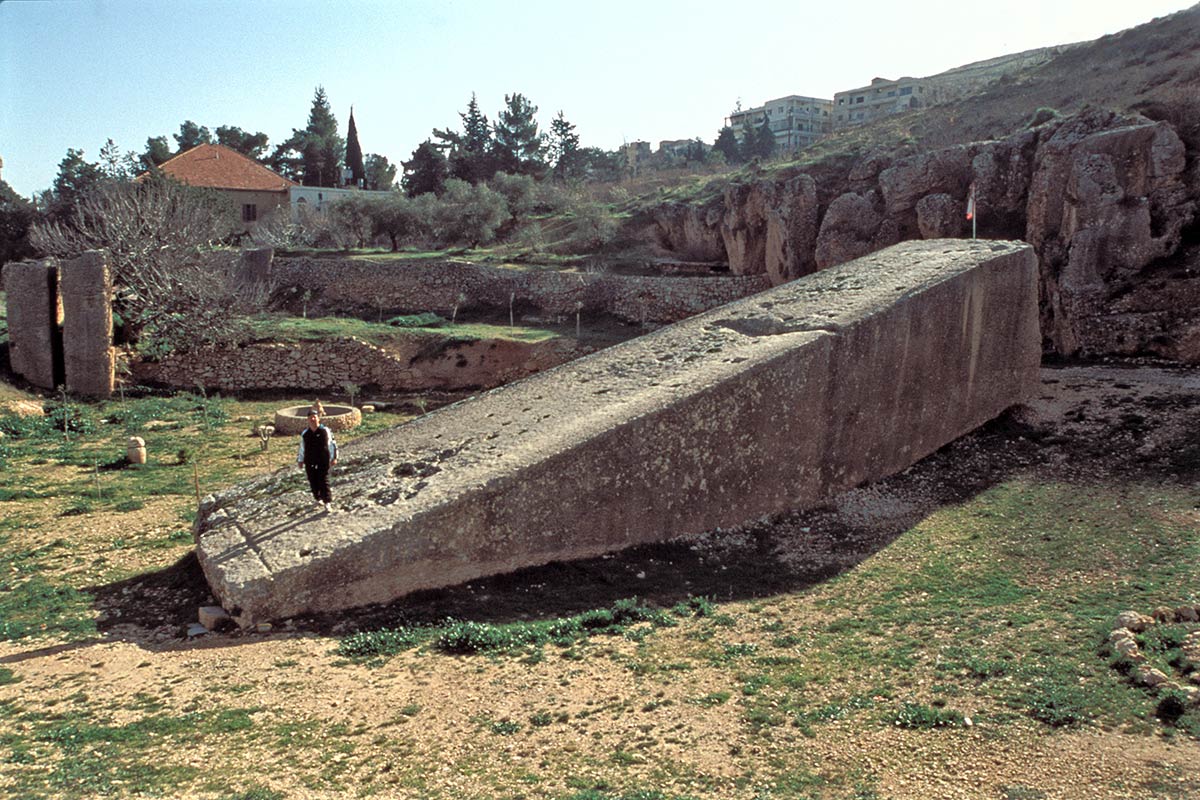 Ancient Baalbek Stones Largest More From Baalbek Ancient Stone