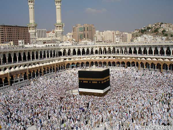 De Ka'ba, de Grote Moskee, Mekka