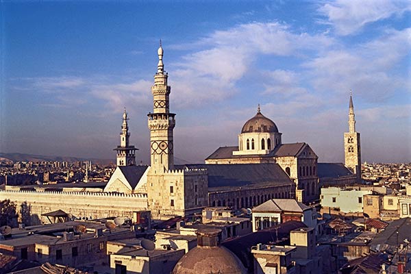 A, grande mesquita, damasco