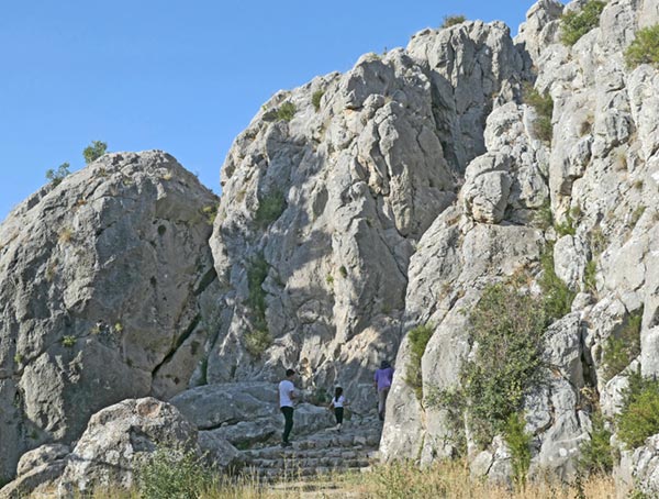 Hittite ruins of Yazilikaya, Bogazkale