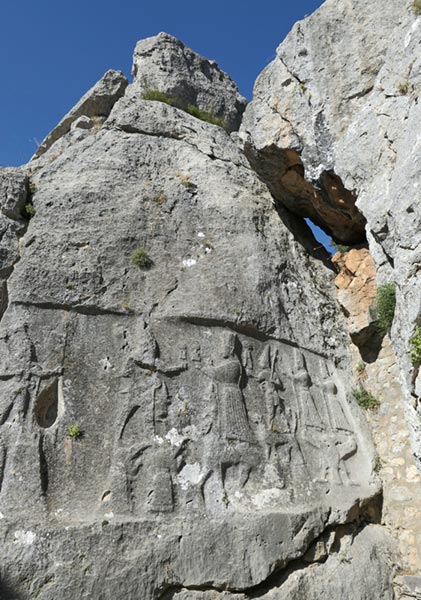 Hettitische ruïnes van Yazilikaya, Bogazkale