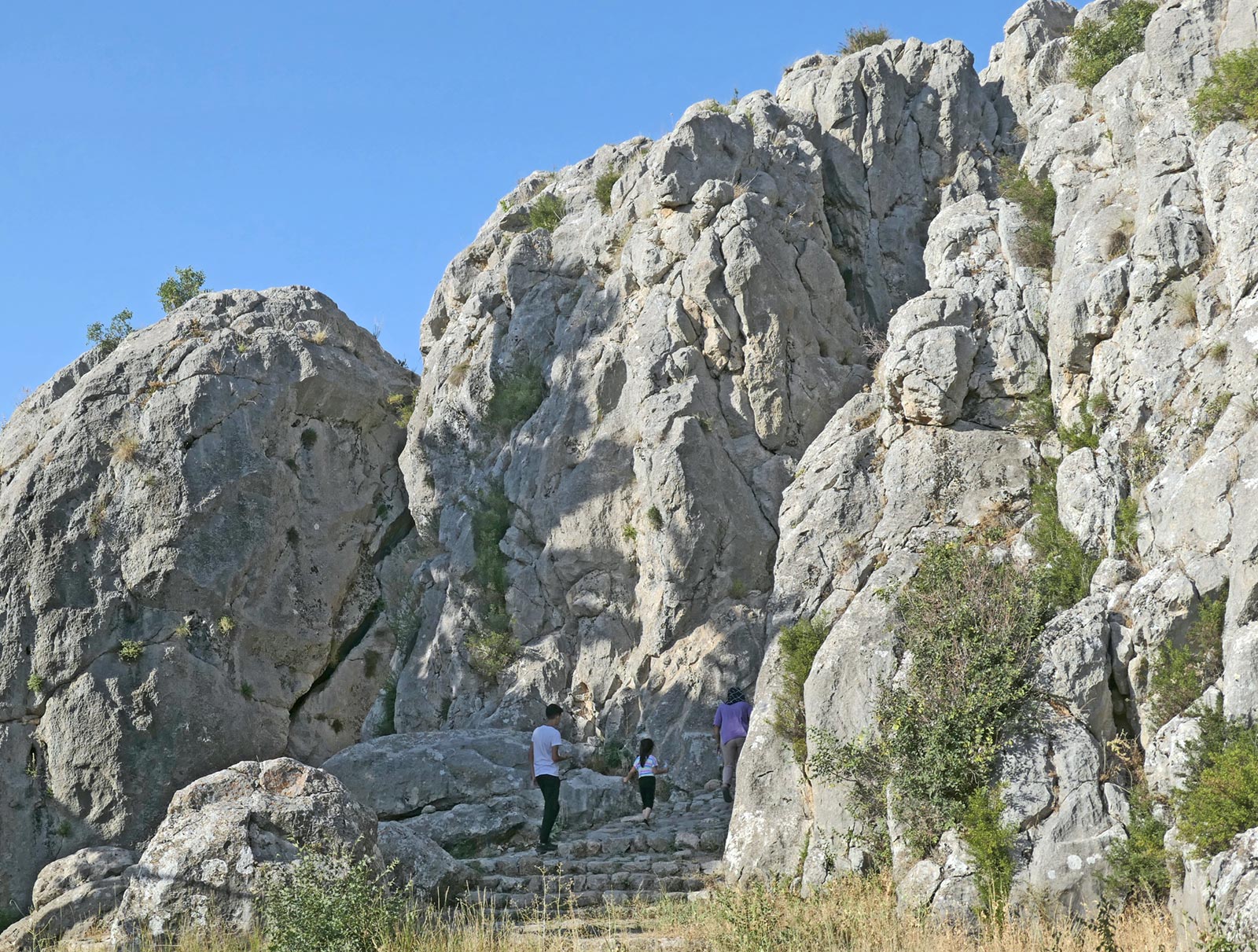 Hettitiska ruiner av Yazilikaya, Bogazkale