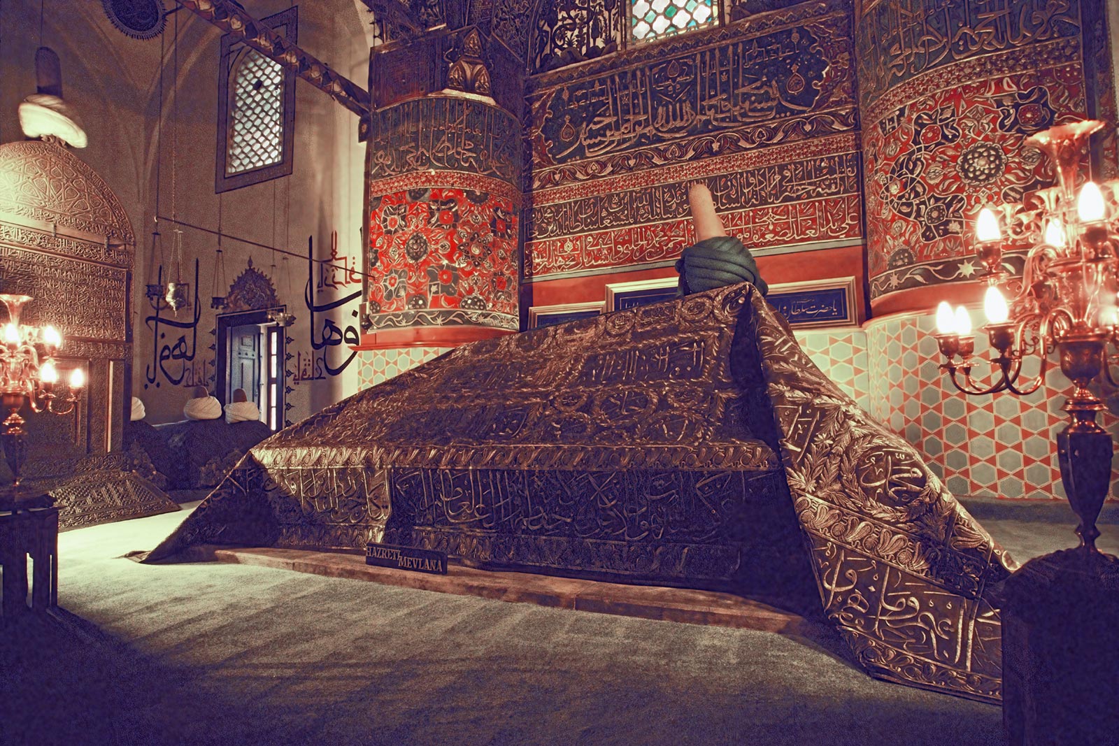 Grab von Rumi, Konya