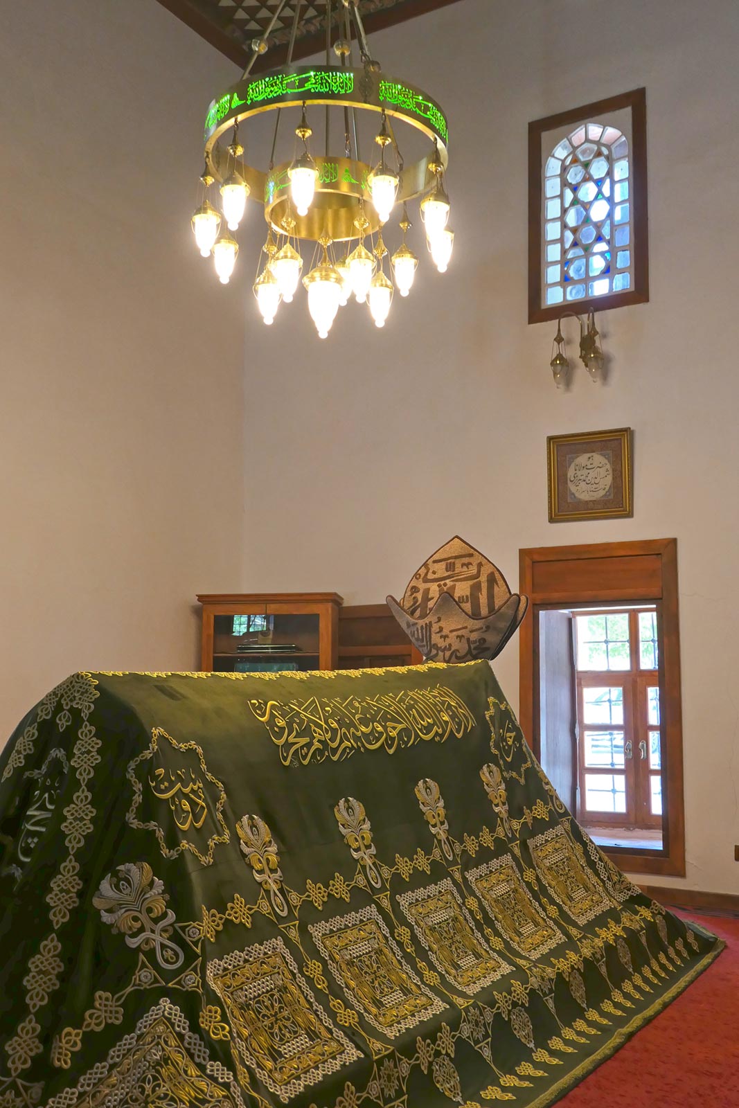 Tabrizko Hazrat Shemsuddin baseliza (Rumi irakaslea) Konya