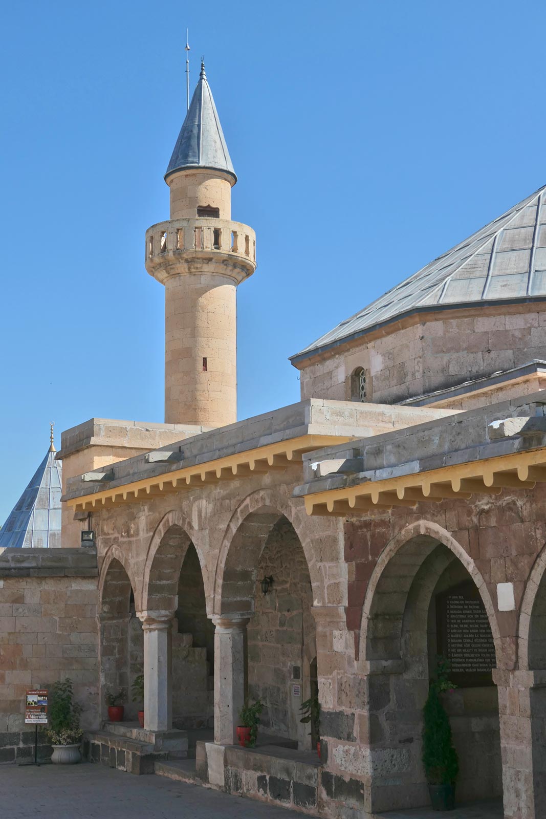 Haji Bektash Veli jakintsu sufiaren baseliza, Hacibektas, Nevshehir