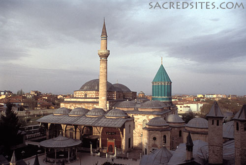 Santuario di Jalaluddin Rumi, Konya
